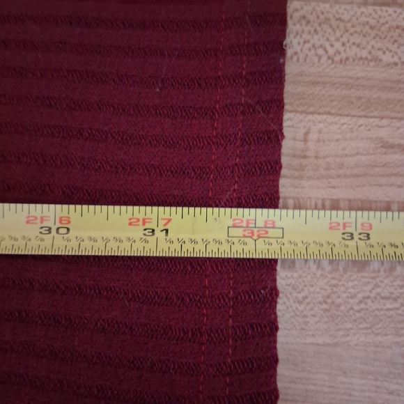 Snowyinglan Elegant Burgundy Button-Down Dress Size M - Picture 6 of 11